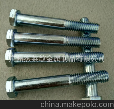 ASME B18.2.1 美制5級高強(qiáng)度六角螺栓 3/8-16UNC X 5 金屬制品加工中的關(guān)鍵緊固件